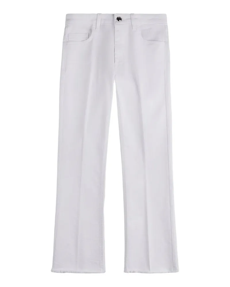 Fay Bootcut Jeans - Weiß Weiß