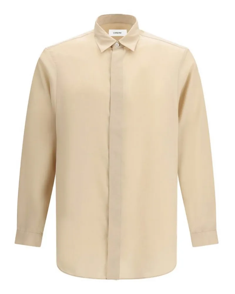 LARDINI Hemd - Beige Beige