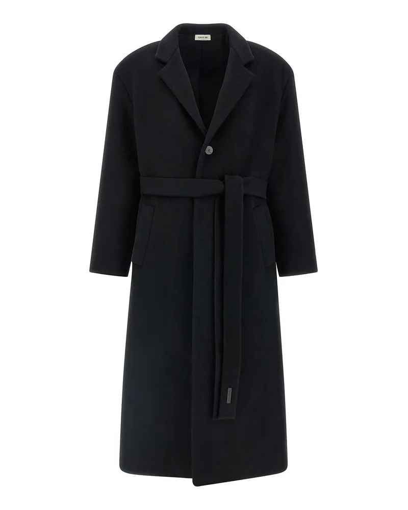 Fear of God Kurzer Mantel - Schwarz Schwarz