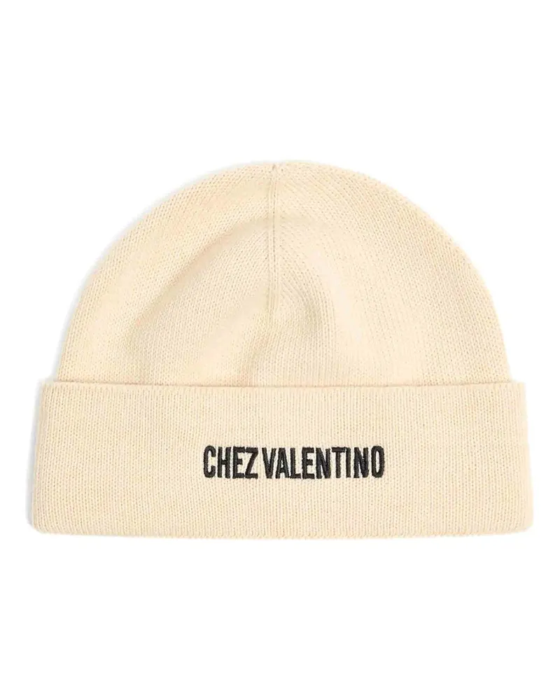 Valentino Garavani Mütze - Beige Beige