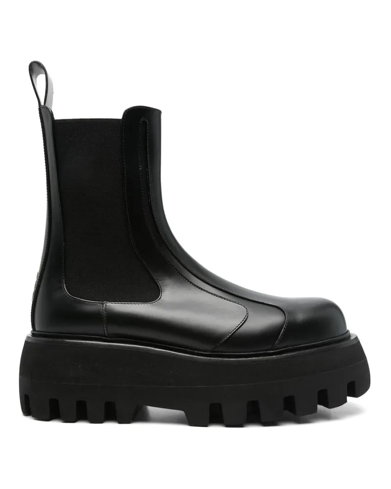 Alexander McQueen Stiefel - Schwarz Schwarz