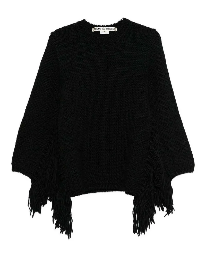 Comme des Garçons Top - Schwarz Schwarz