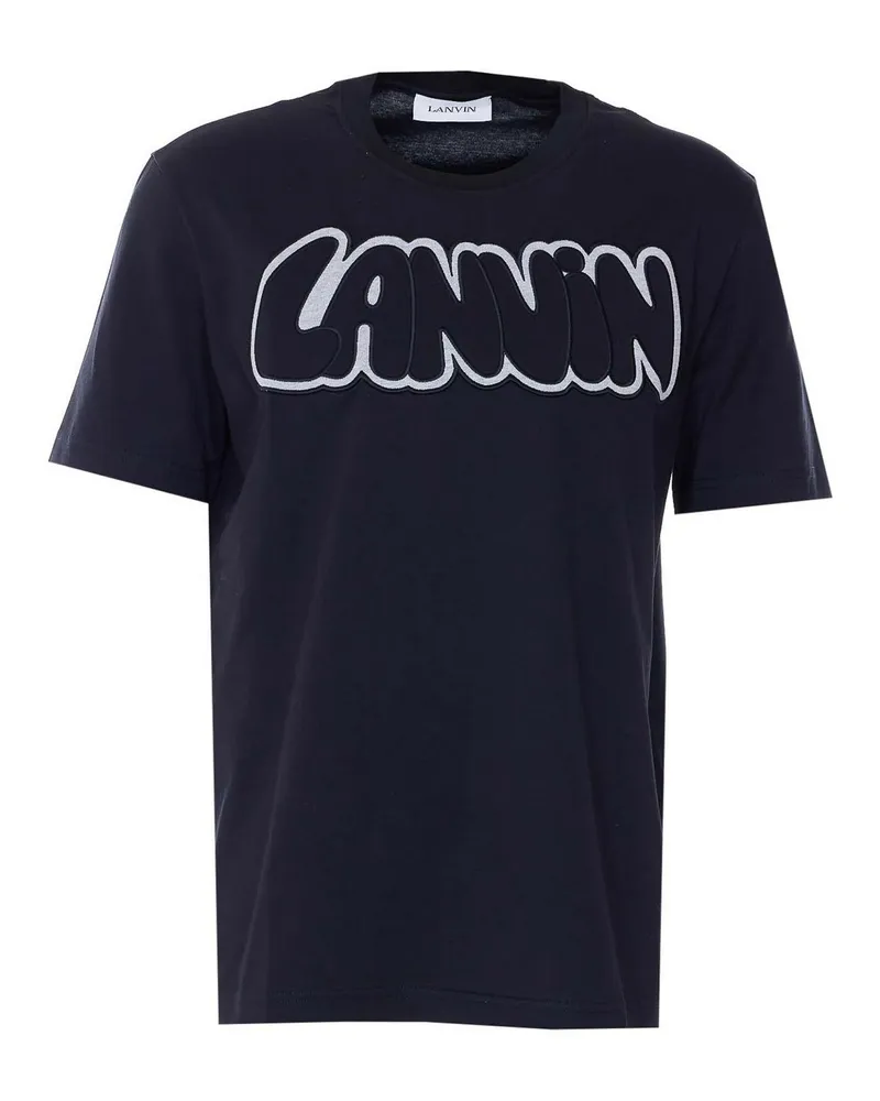Lanvin T-Shirt - Schwarz Schwarz