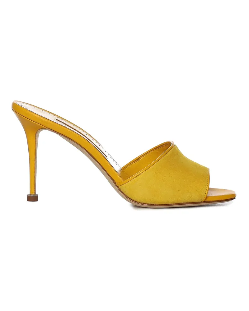 Manolo Blahnik Mules - Gelb Gelb