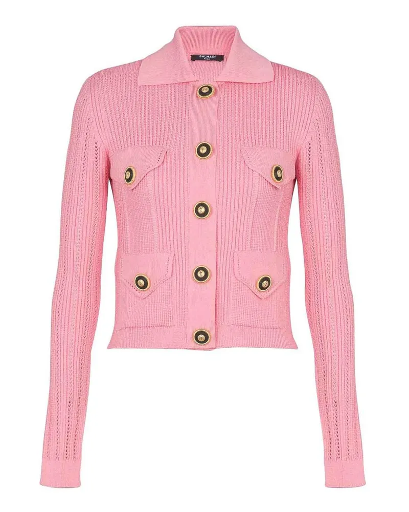 Balmain Cardigan - Rosa Rosa