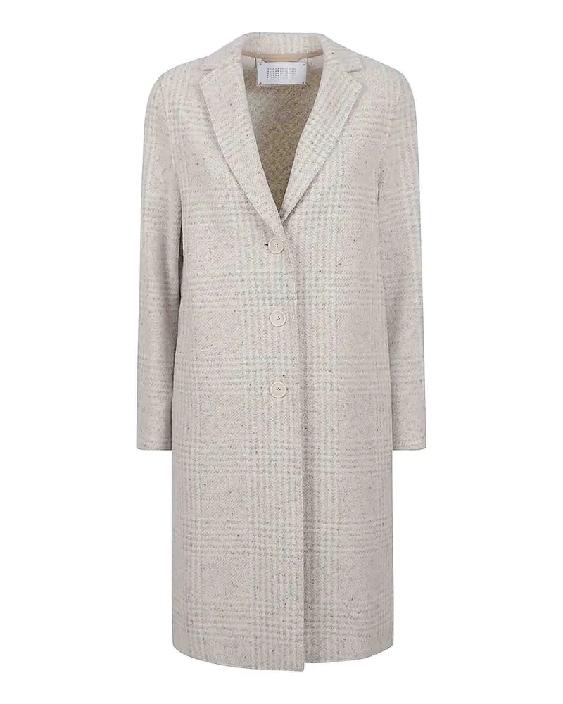Harris Wharf London Knielanger Mantel - Grau Grau