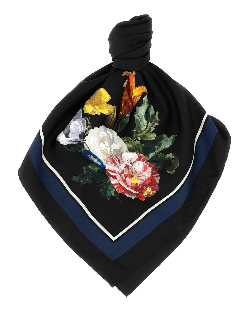 Maison Margiela Schal - Schwarz Schwarz