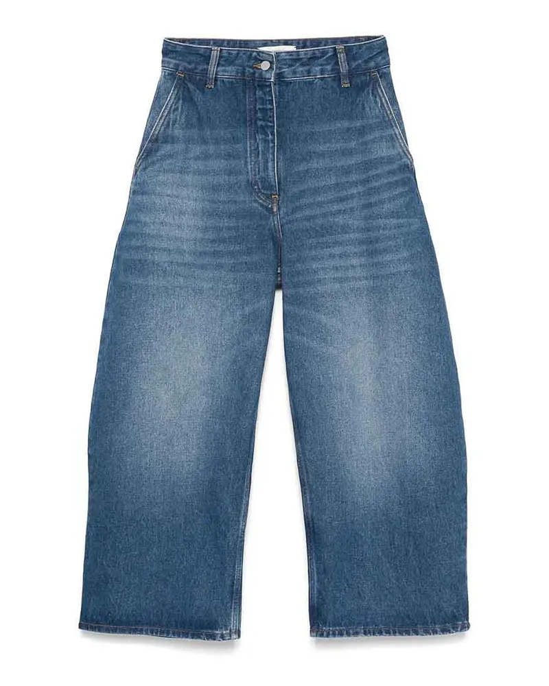 Studio Nicholson Schlagjeans - Blau Blau