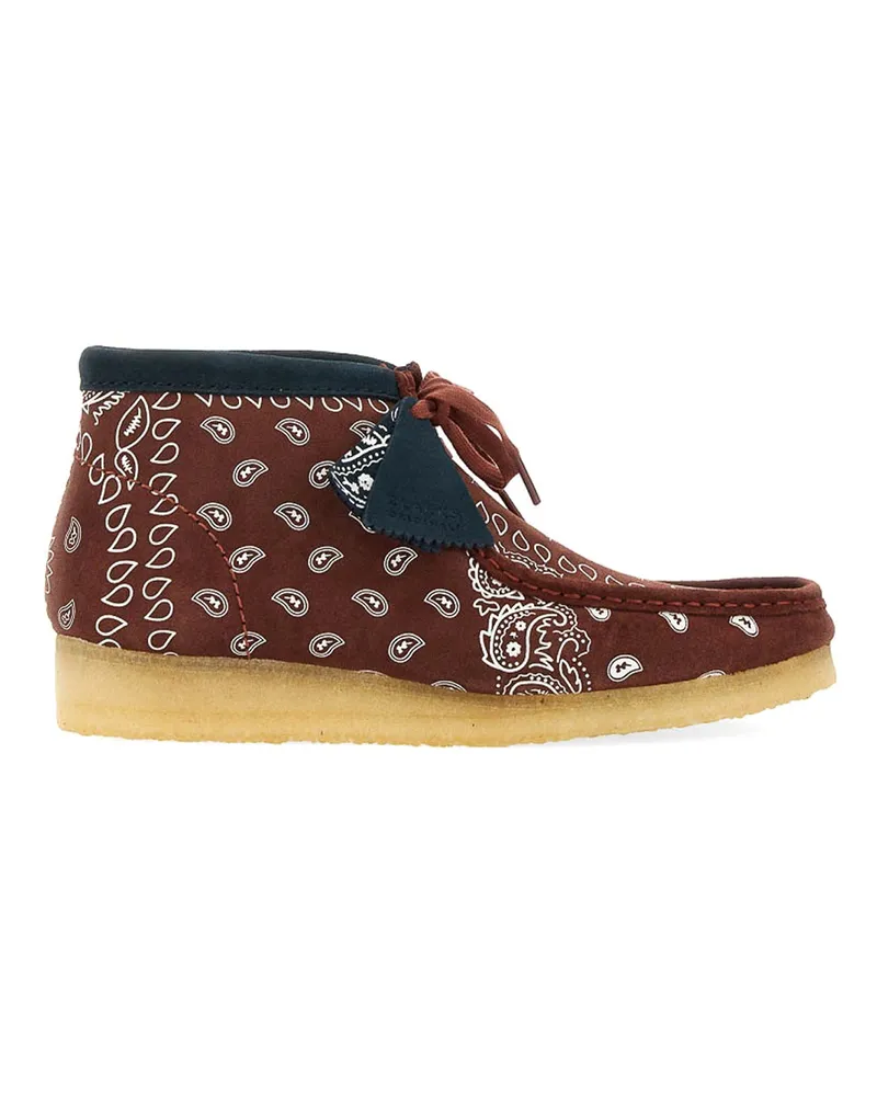 Clarks Stiefel - Dunkelrot Dunkelrot