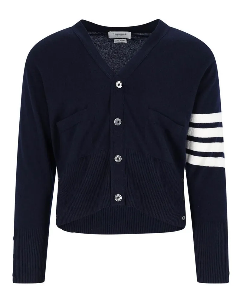 Thom Browne Cardigan - Blau Blau