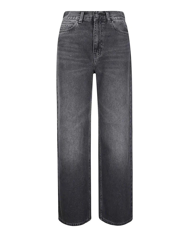 Carhartt WIP Straight Leg Jeans - Schwarz Schwarz