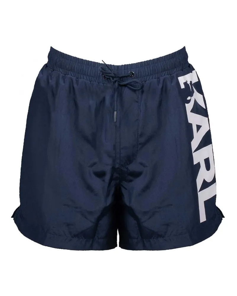 Karl Lagerfeld Badehose - Dunkelblau Dunkelblau