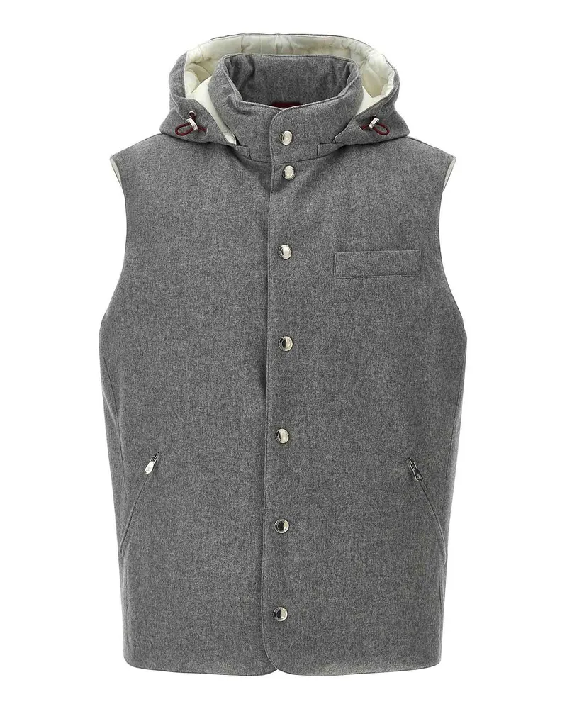 Brunello Cucinelli Weste - Grau Grau