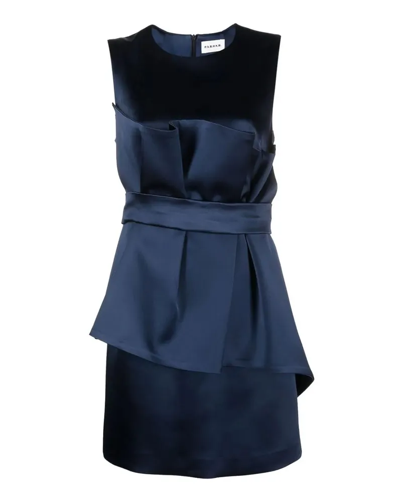 P.A.R.O.S.H. P. A.R. O.S. H. Knielanges Kleid - Blau Blau