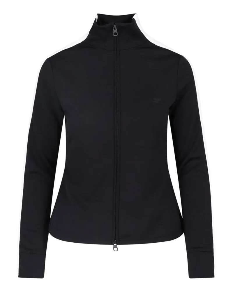 Courrèges Sweatshirt - Schwarz Schwarz