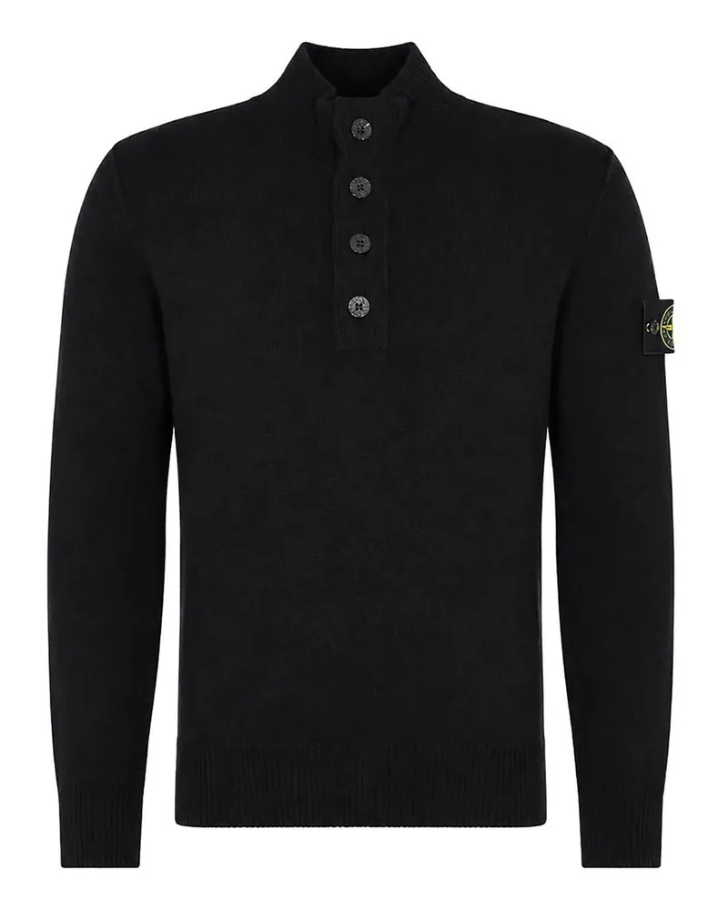 Stone Island Rollkragenpullover - Schwarz Schwarz