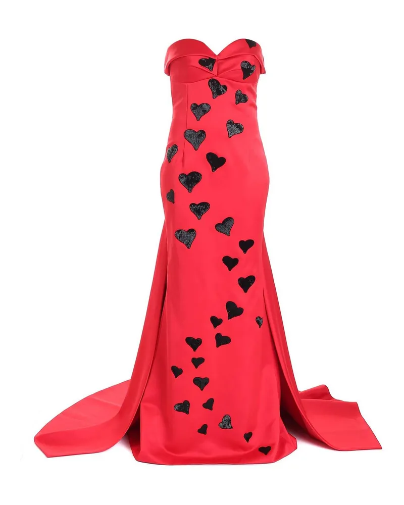 Moschino Maxikleid - Rot Rot