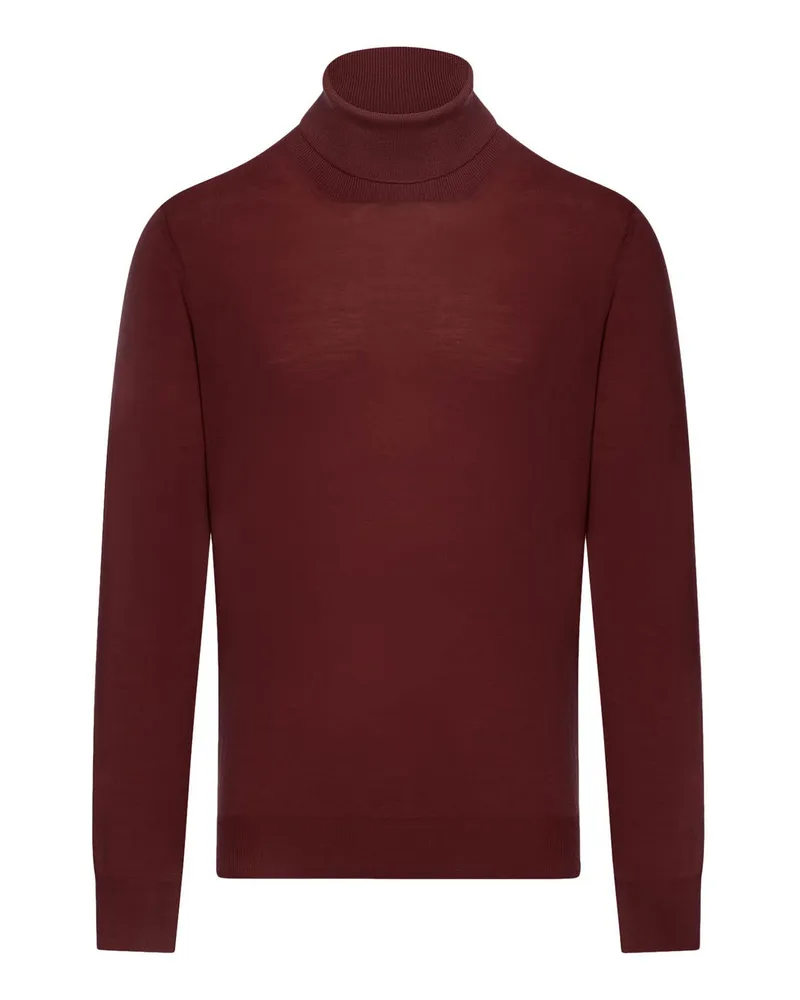 Gran Sasso Rundhalspullover - Rot Rot