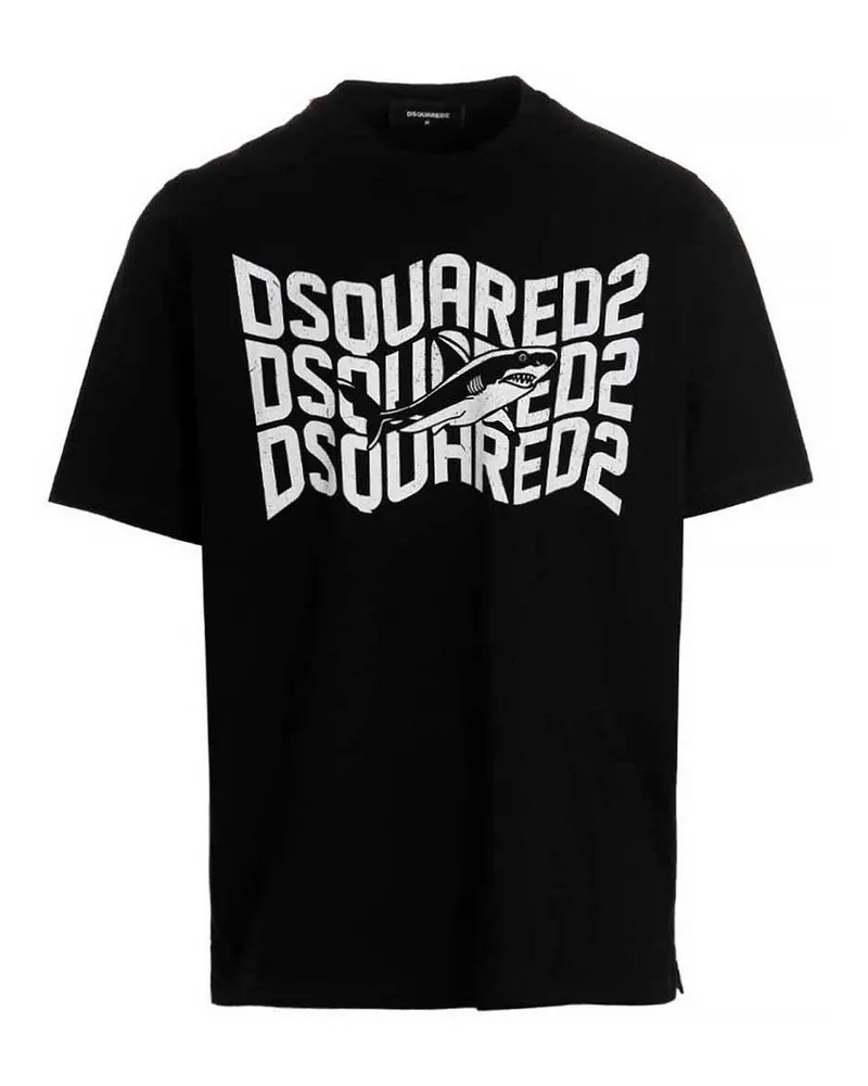 Dsquared2 T-Shirt - Schwarz Schwarz