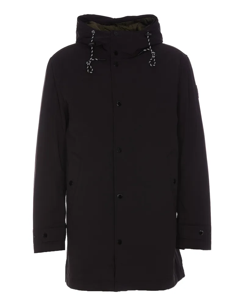 Woolrich Kurzer Mantel - Schwarz Schwarz