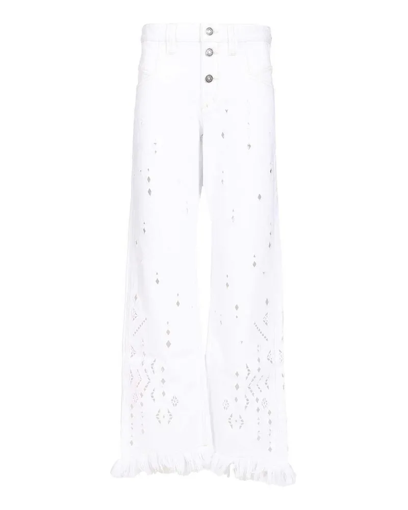 Isabel Marant Casual Hose - Weiß Weiß