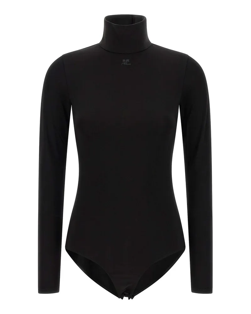 Courrèges Top - Schwarz Schwarz