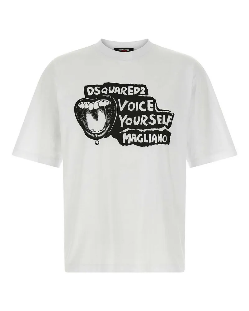 Dsquared2 T-Shirt - Weiß Weiß