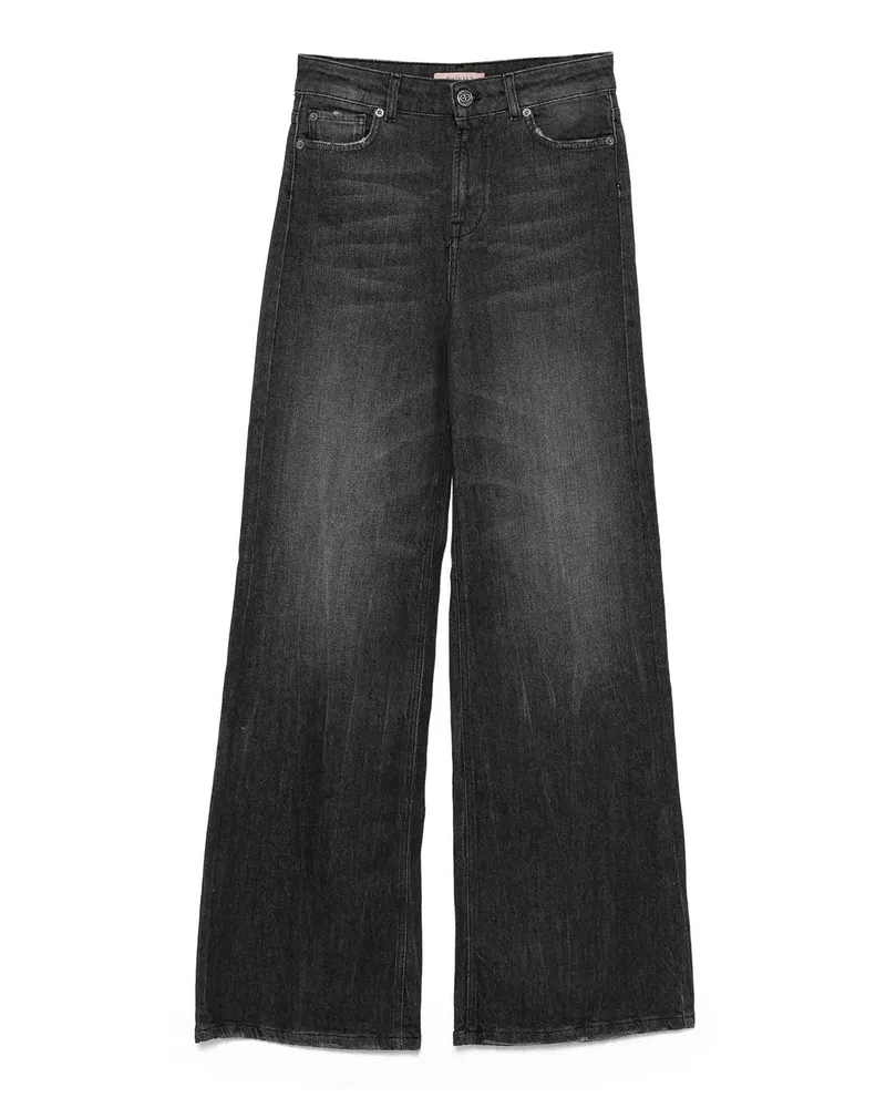 Twin-Set Straight Leg Jeans - Denim Denim