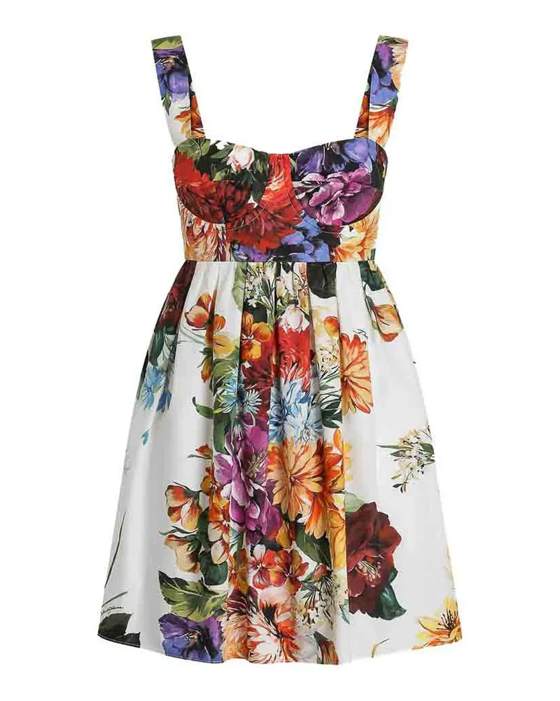 Dolce & Gabbana Knielanges Kleid - Weiß Weiß