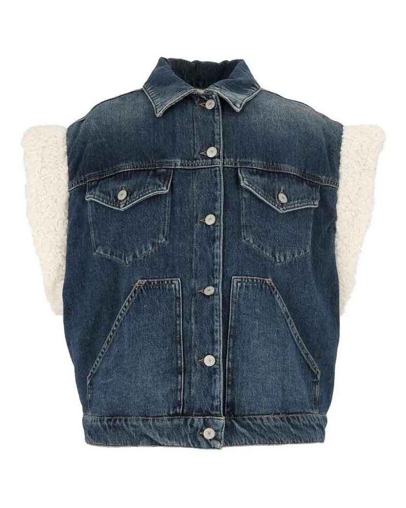Dondup Weste - Jeansblau Jeansblau