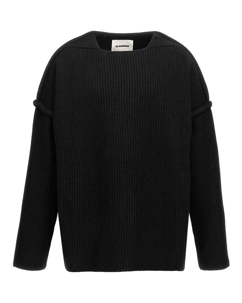 Jil Sander Cardigan - Schwarz Schwarz