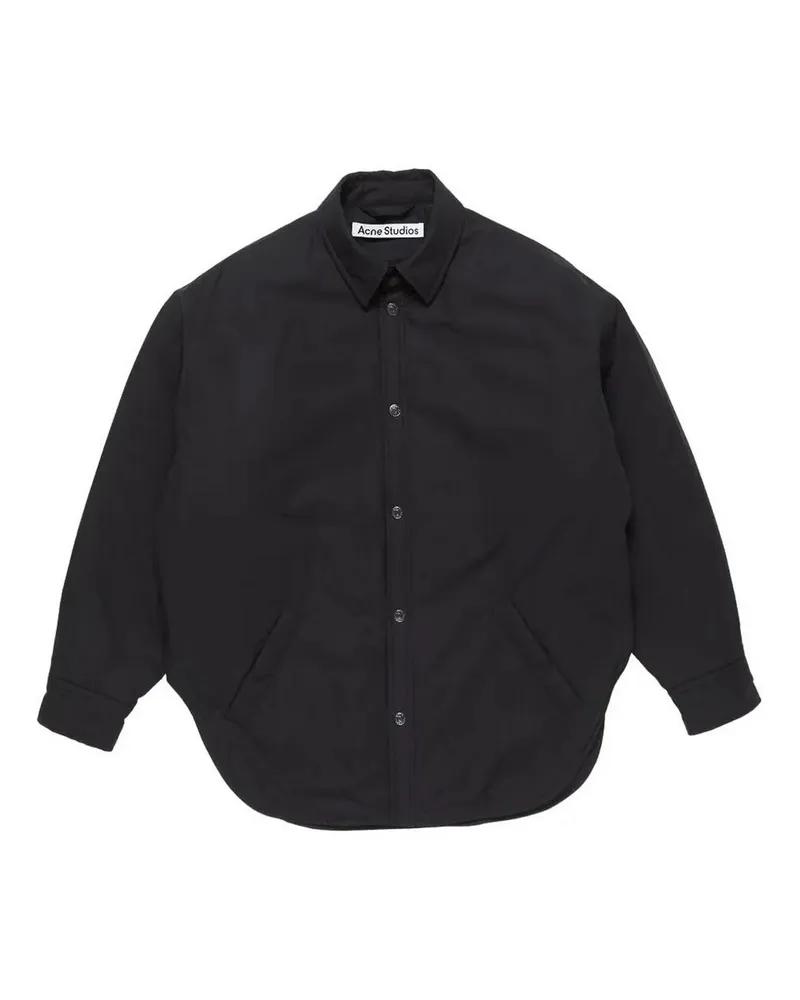 Acne Studios Casualjacke - Schwarz Schwarz