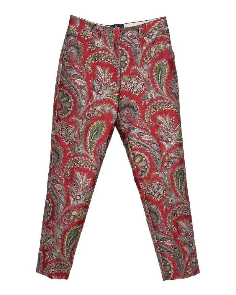 Etro Formale Hose - Rot Rot
