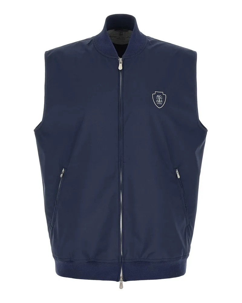 Brunello Cucinelli Weste - Blau Blau