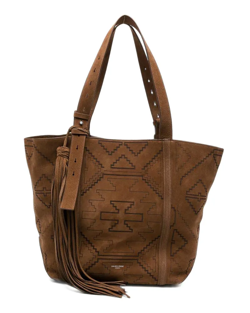 Golden Goose Schultertasche - Braun Braun