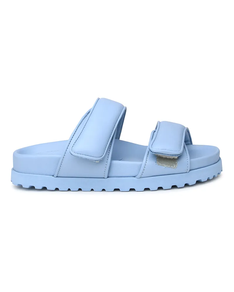 Gia Borghini Slippers - Hellblau Hellblau
