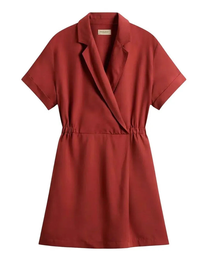 Woolrich Knielanges Kleid - Dunkelorange Dunkelorange