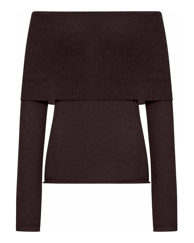 Roberto Collina Rundhalspullover - Nude Nude