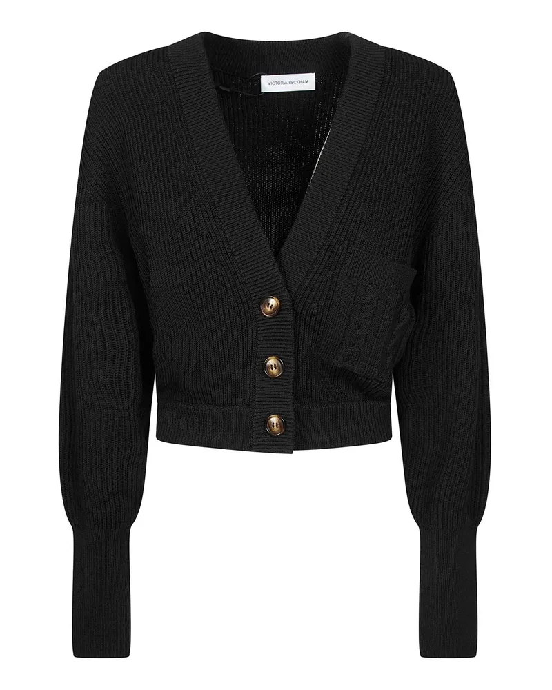 Victoria Beckham Cardigan - Schwarz Schwarz