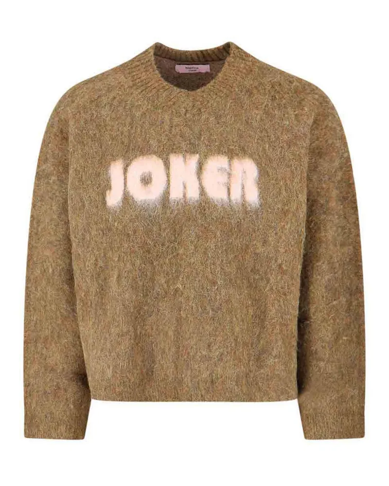 Martine Rose Rundhalspullover - Braun Braun