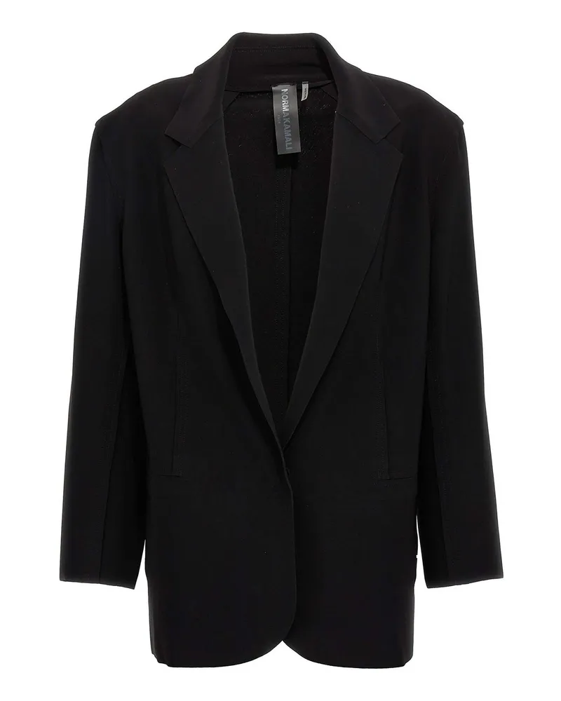 Norma Kamali Blazer - Schwarz Schwarz