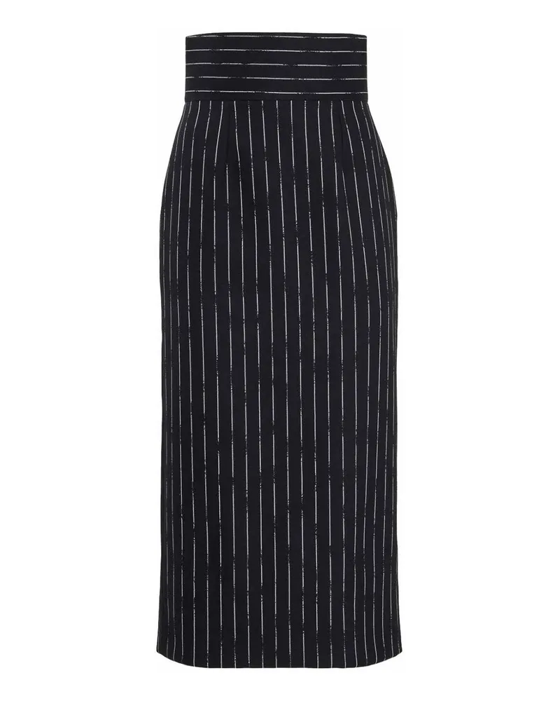 Alexander McQueen Midirock - Schwarz Schwarz