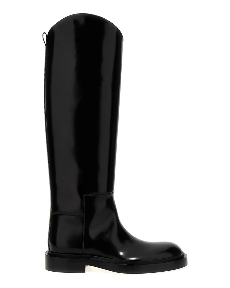 Jil Sander Stiefel - Schwarz Schwarz