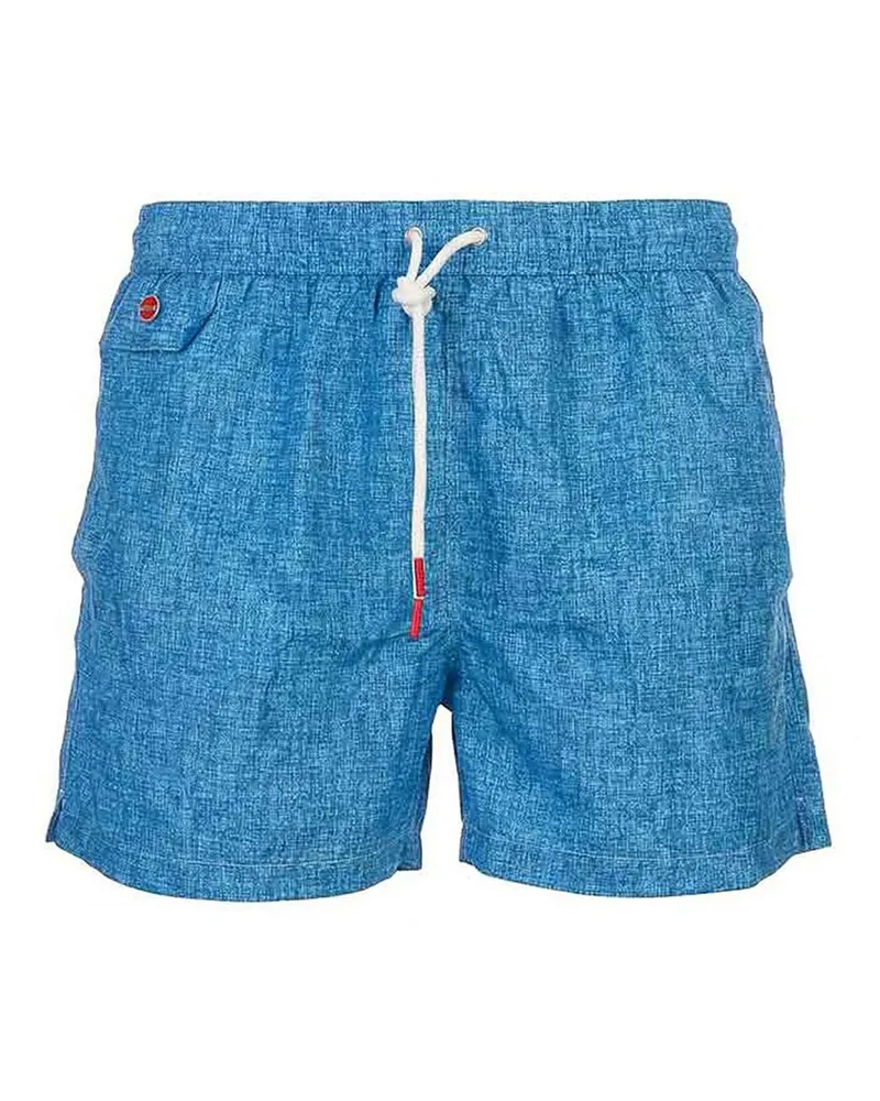 Kiton Badehose - Blau Blau