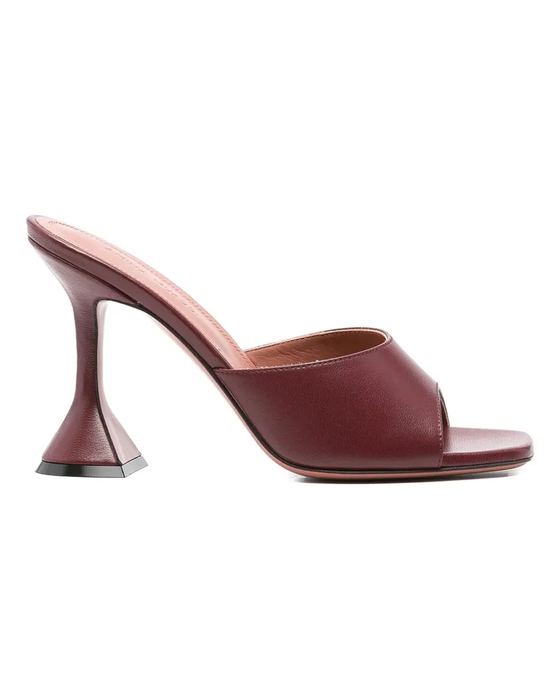 Amina Muaddi Mules - Dunkelrot Dunkelrot
