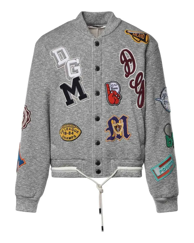 Dolce & Gabbana Bomberjacke - Grau Grau