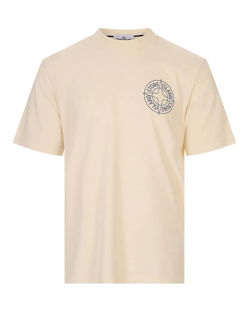Stone Island T-Shirt - Weiß Weiß