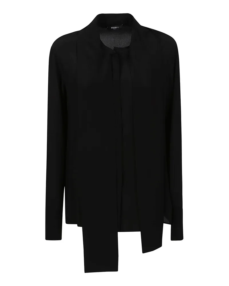 Balmain Hemd - Schwarz Schwarz