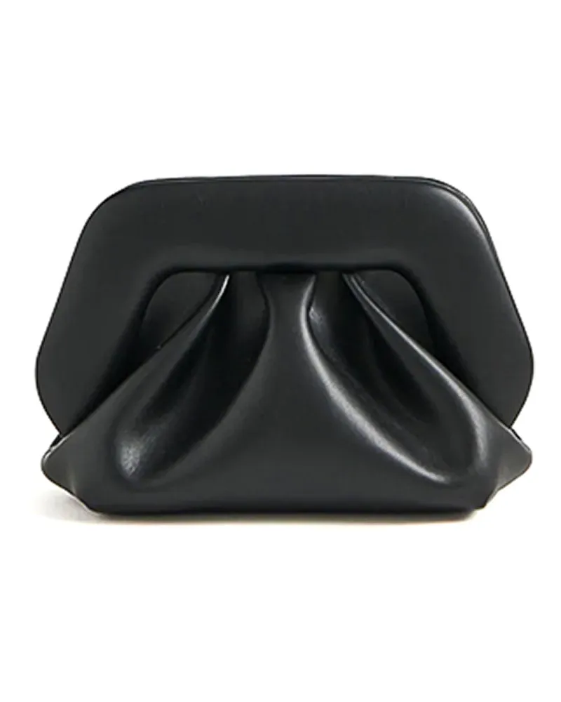 THEMOIRÈ Clutch - Schwarz Schwarz