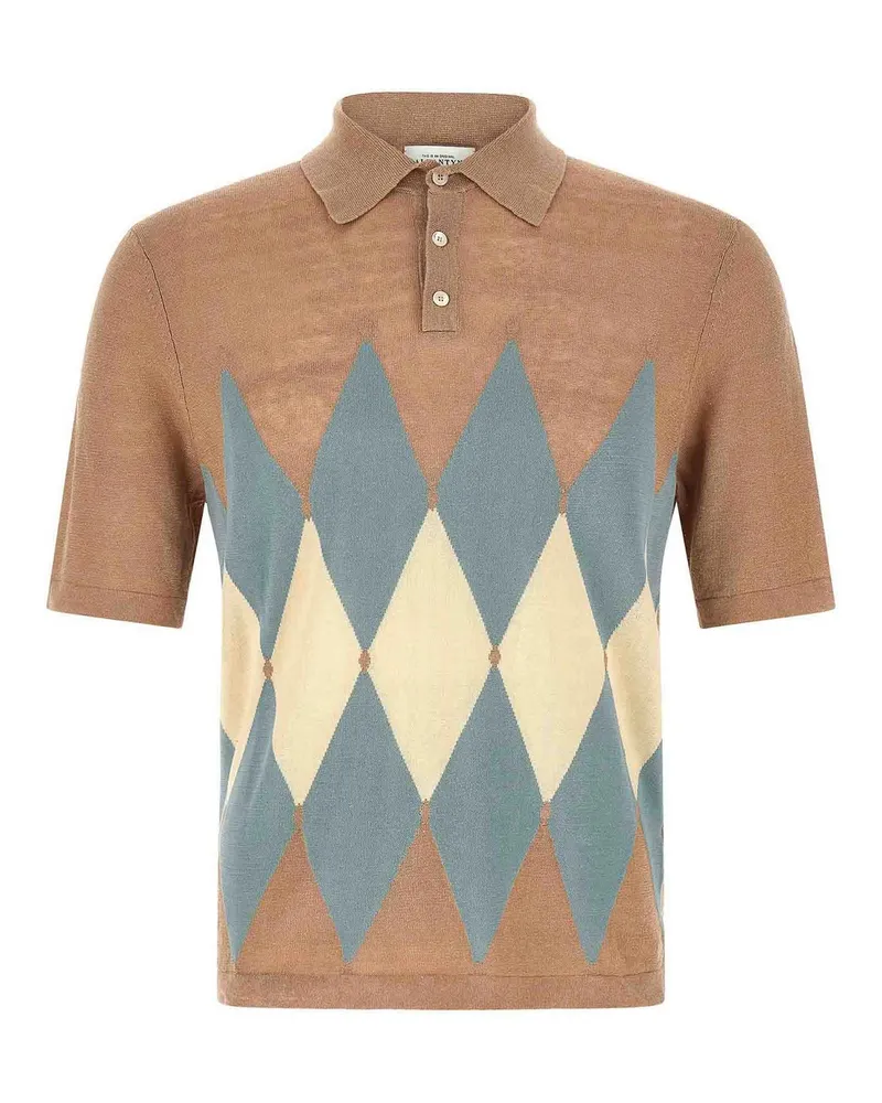 Ballantyne Poloshirt - Beige Beige